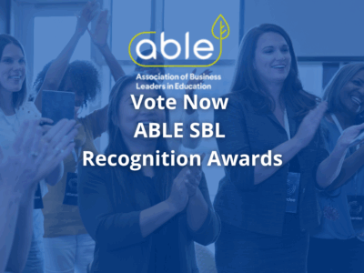Vote Now: Finalists Announced for the 2025 ABLE School Business Leader Recognition Awards